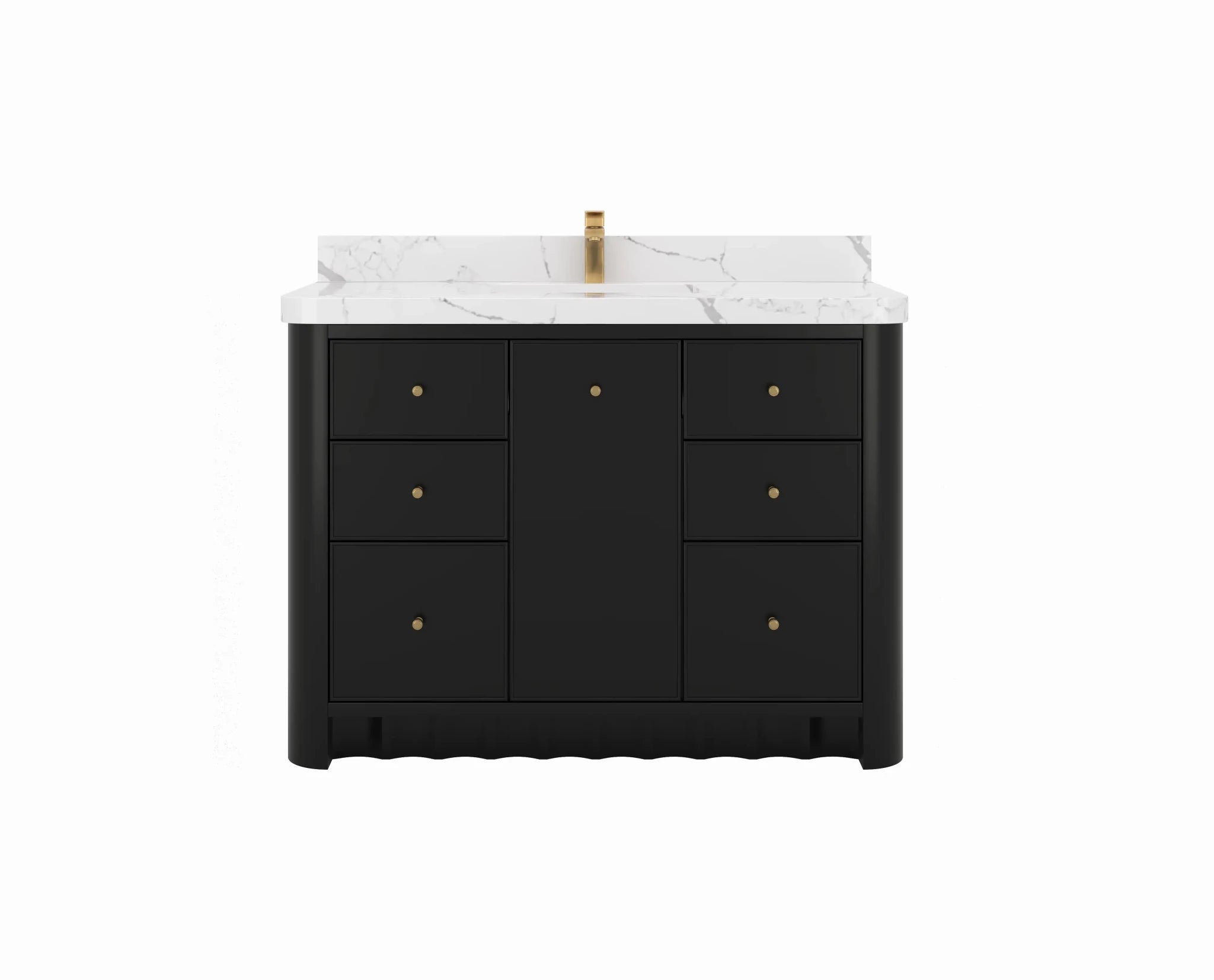 Orlando 48 in. W x 22 in. D Single Sink Bathroom Vanity - Willow Bath and Vanity