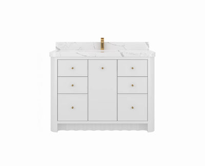 Orlando 48 in. W x 22 in. D Single Sink Bathroom Vanity - Willow Bath and Vanity