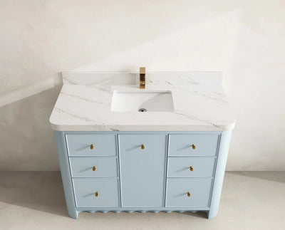 Orlando 48 in. W x 22 in. D Single Sink Bathroom Vanity - Willow Bath and Vanity