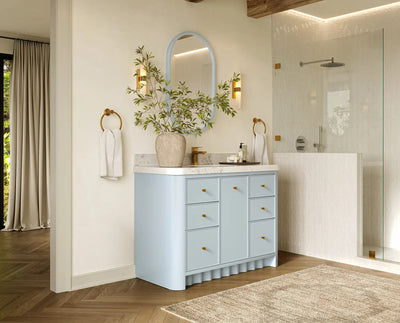 Orlando 48 in. W x 22 in. D Single Sink Bathroom Vanity - Willow Bath and Vanity