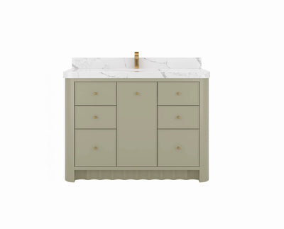 Orlando 48 in. W x 22 in. D Single Sink Bathroom Vanity - Willow Bath and Vanity