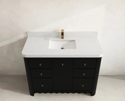 Orlando 48 in. W x 22 in. D Single Sink Bathroom Vanity - Willow Bath and Vanity