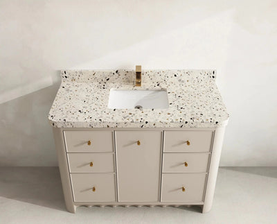 Orlando 48 in. W x 22 in. D Single Sink Bathroom Vanity - Willow Bath and Vanity