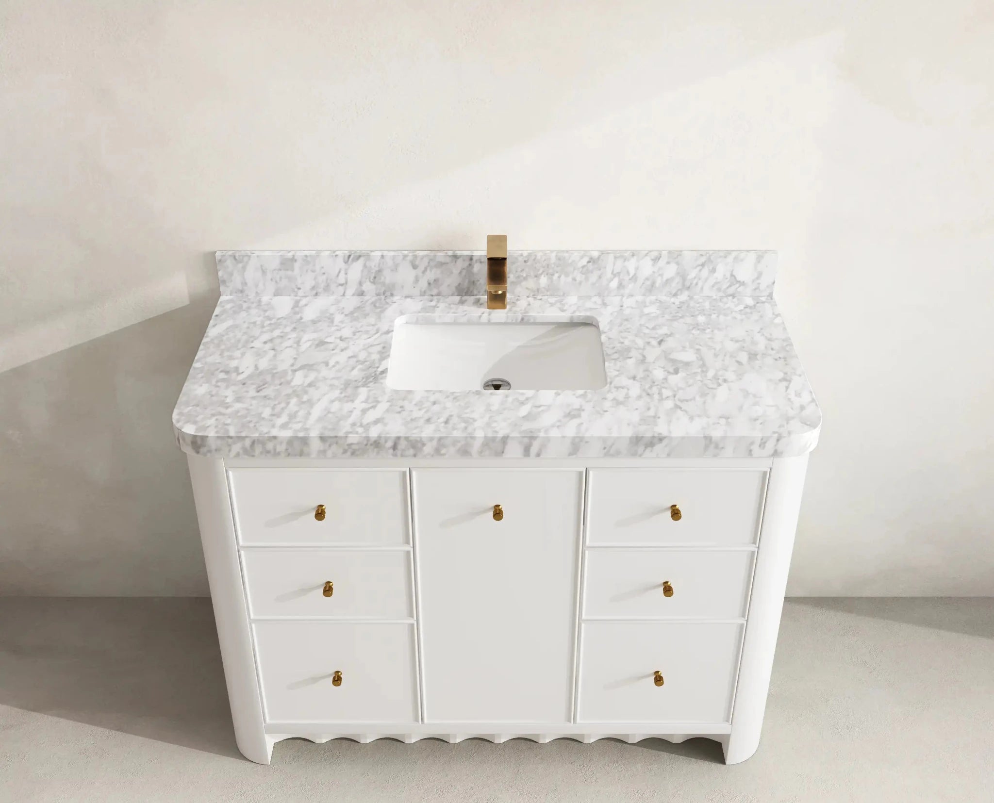 Orlando 48 in. W x 22 in. D Single Sink Bathroom Vanity - Willow Bath and Vanity