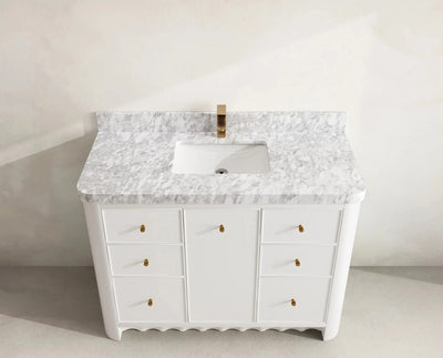 Orlando 48 in. W x 22 in. D Single Sink Bathroom Vanity - Willow Bath and Vanity