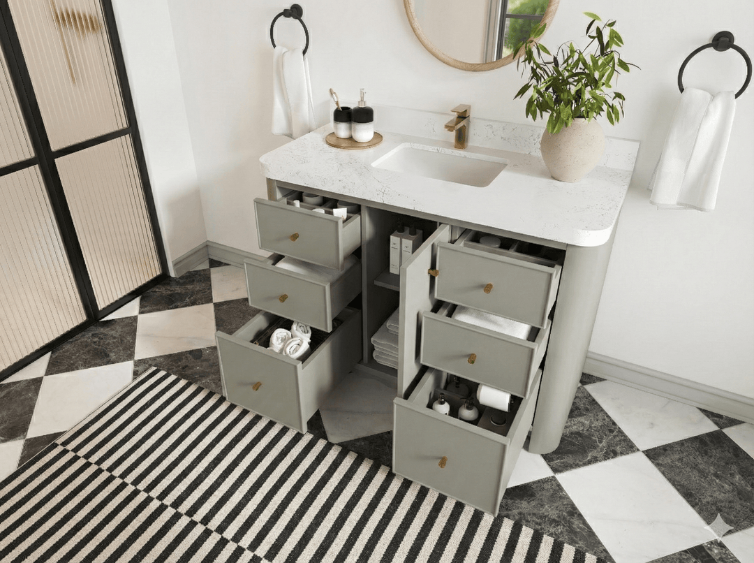 Orlando 48 in. W x 22 in. D Single Sink Bathroom Vanity - Willow Bath and Vanity