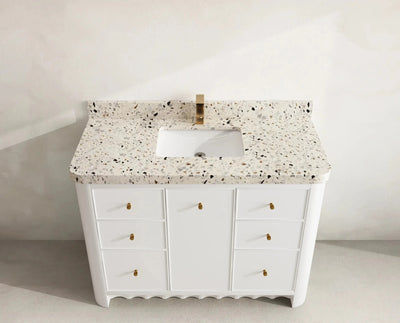 Orlando 48 in. W x 22 in. D Single Sink Bathroom Vanity - Willow Bath and Vanity