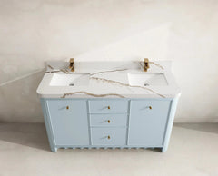 Orlando 60 in. W x 22 in. D Double Sink Bathroom Vanity - photo 9