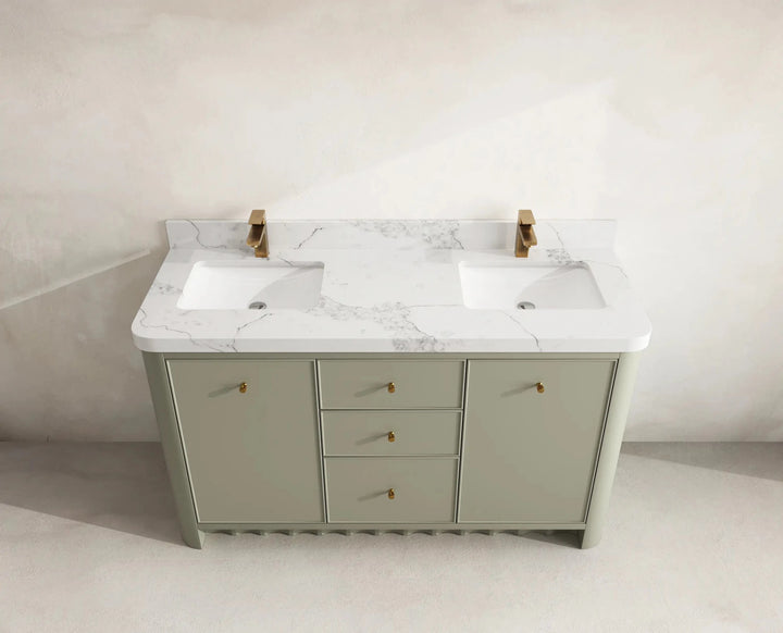 Orlando 60 in. W x 22 in. D Double Sink Bathroom Vanity - photo 12