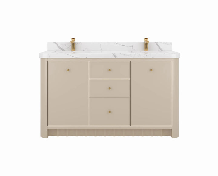 Orlando 60 in. W x 22 in. D Double Sink Bathroom Vanity - photo 1
