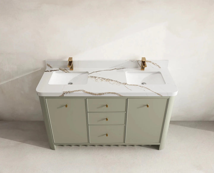 Orlando 60 in. W x 22 in. D Double Sink Bathroom Vanity - photo 10