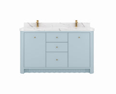 Orlando 60 in. W x 22 in. D Double Sink Bathroom Vanity - photo 1