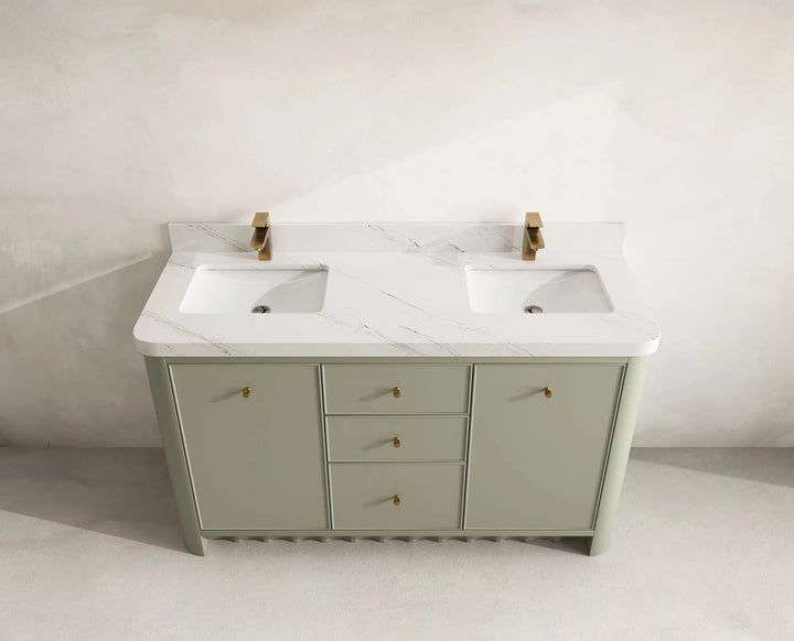 Orlando 60 in. W x 22 in. D Double Sink Bathroom Vanity - photo 15