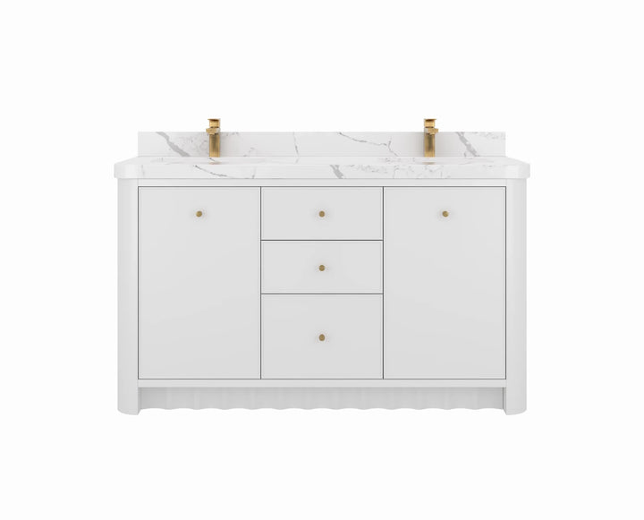 Orlando 60 in. W x 22 in. D Double Sink Bathroom Vanity - photo 1