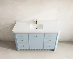 Orlando 60 in. W x 22 in. D Single Sink Bathroom Vanity - photo 16