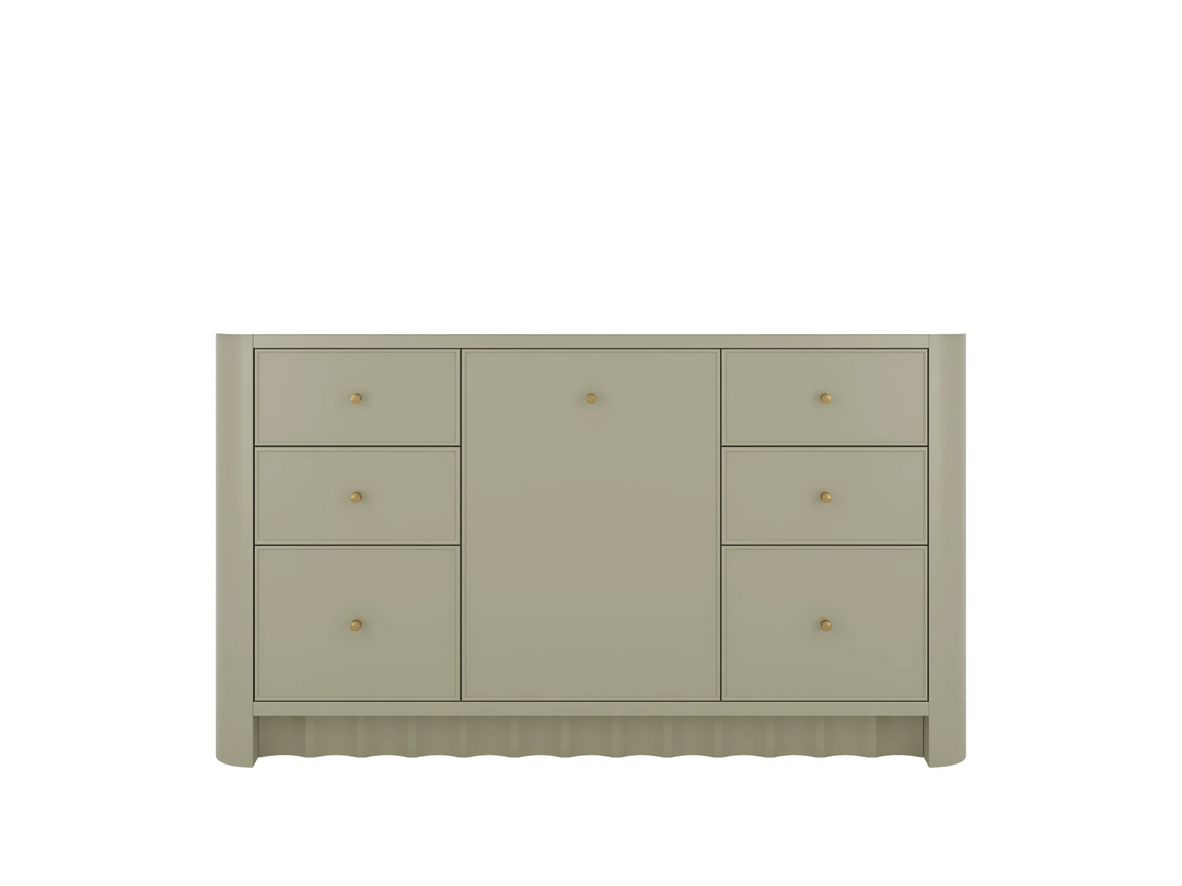 Orlando 60 in. W x 22 in. D Single Sink Bathroom Vanity | 
              
                Evergreen
                
                  
             - ORL_EGN_CA_GL_60S - photo №17