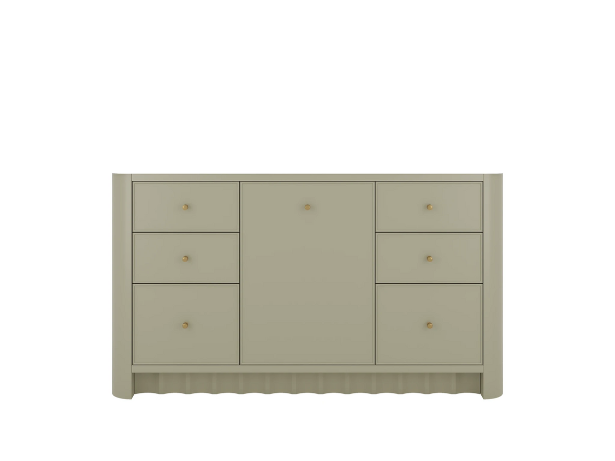 Orlando 60 in. W x 22 in. D Single Sink Bathroom Vanity - Willow Bath and Vanity