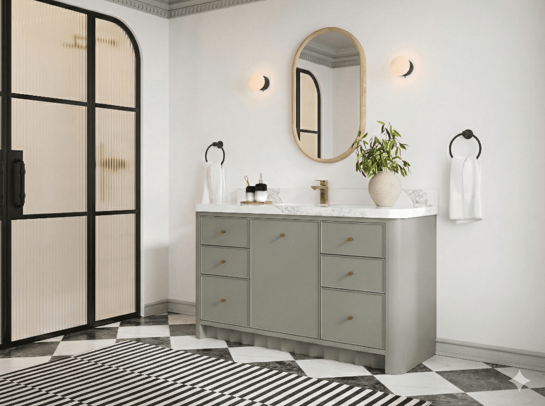 Orlando 60 in. W x 22 in. D Single Sink Bathroom Vanity - Willow Bath and Vanity