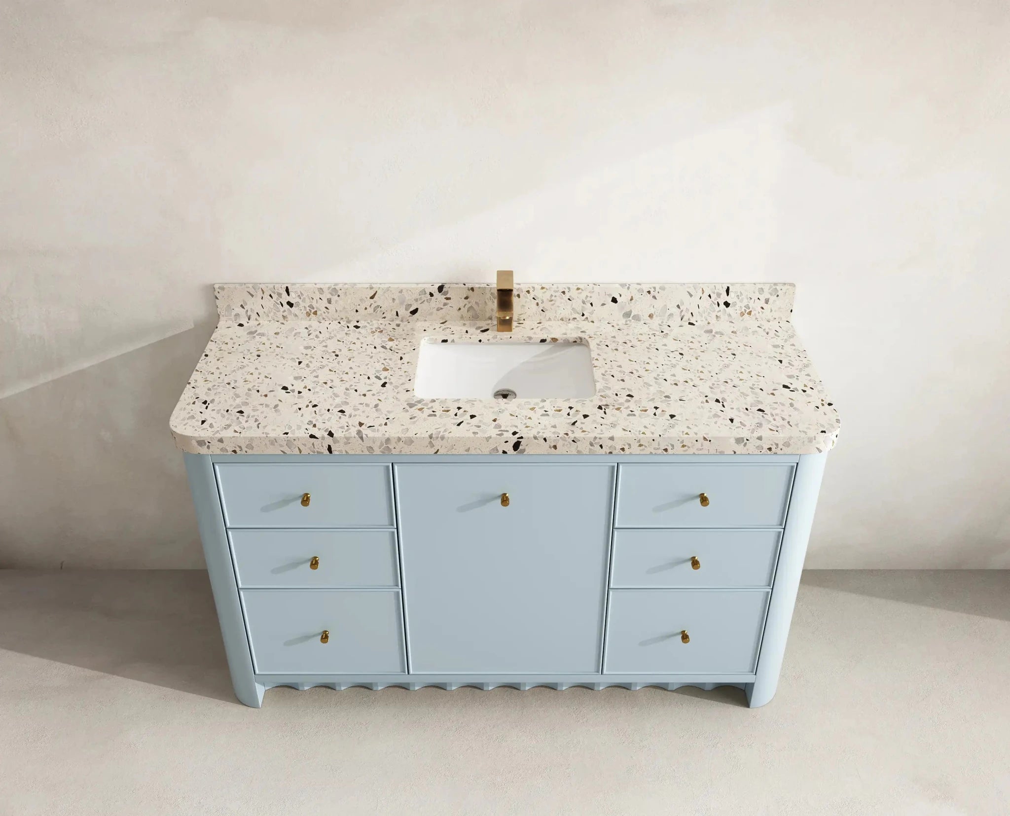 Orlando 60 in. W x 22 in. D Single Sink Bathroom Vanity - Willow Bath and Vanity