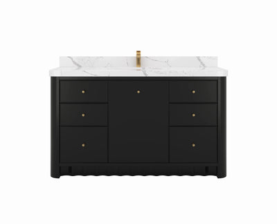 Orlando 60 in. W x 22 in. D Single Sink Bathroom Vanity - Willow Bath and Vanity