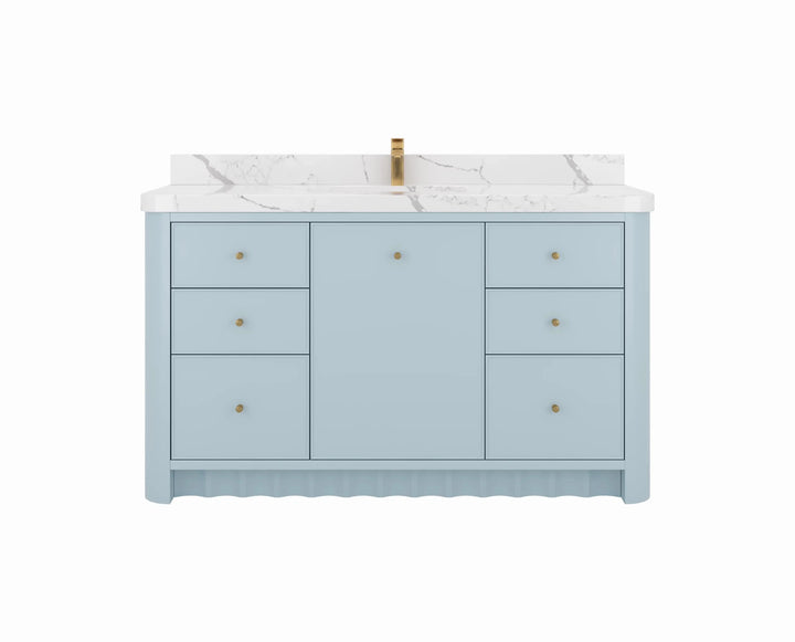 Orlando 60 in. W x 22 in. D Single Sink Bathroom Vanity - photo 1