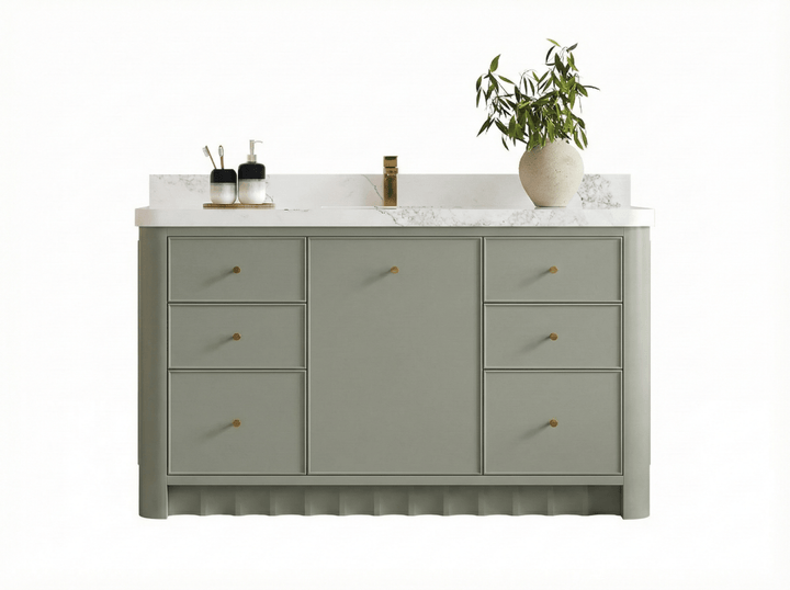 Orlando 60 in. W x 22 in. D Single Sink Bathroom Vanity - photo 1