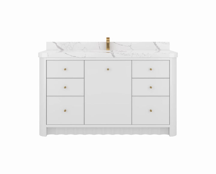 Orlando 60 in. W x 22 in. D Single Sink Bathroom Vanity - photo 1