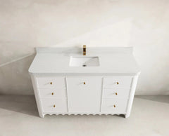 Orlando 60 in. W x 22 in. D Single Sink Bathroom Vanity - photo 8