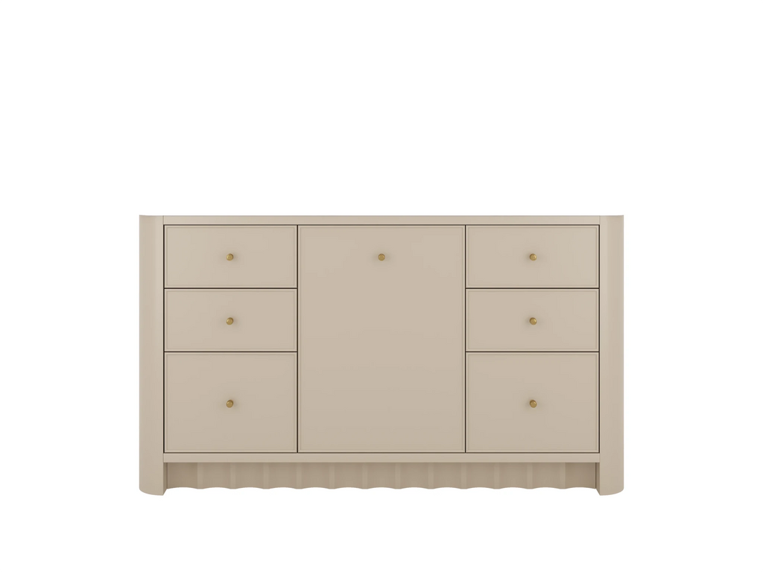 Orlando 60 in. W x 22 in. D Single Sink Bathroom Vanity | 
              
                 Fine Grain Linen Beige
                
                  
             - ORL_FNG_CA_GL_60S - photo №17