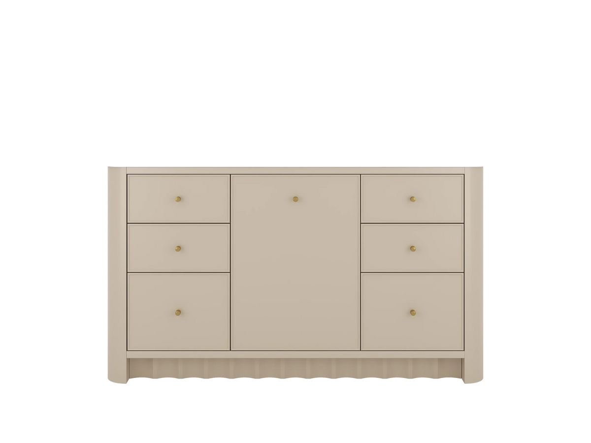 Orlando 60 in. W x 22 in. D Single Sink Bathroom Vanity - Willow Bath and Vanity