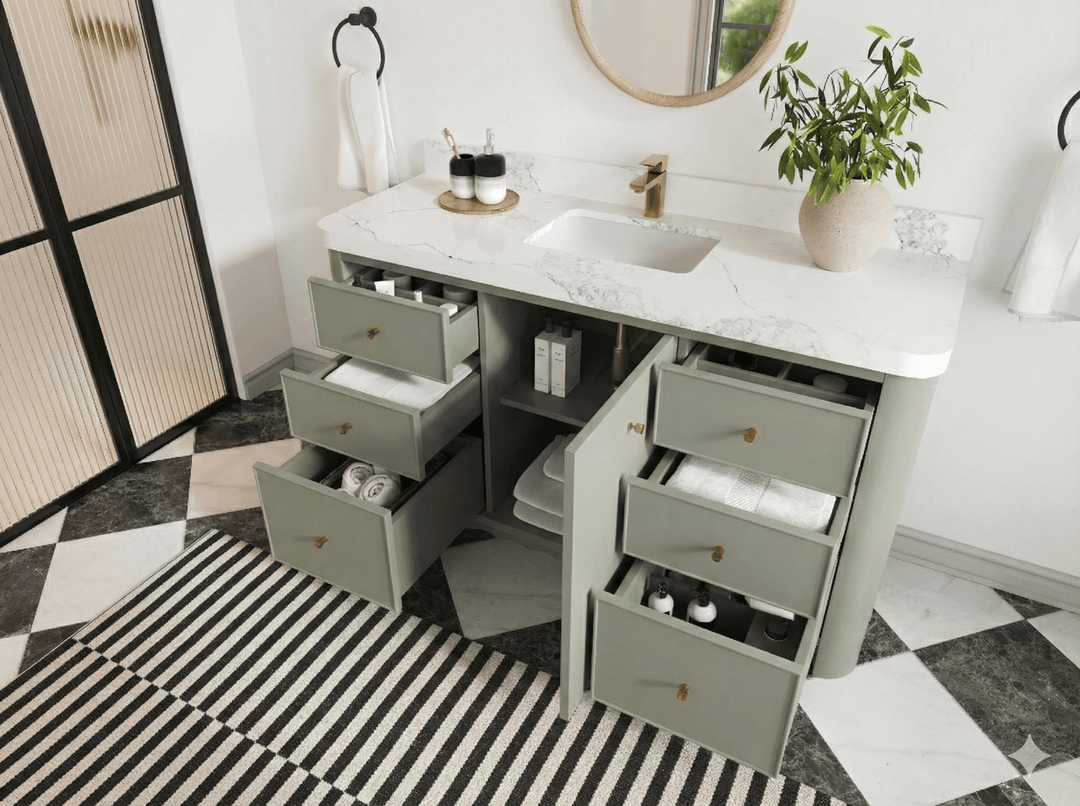 Orlando 60 in. W x 22 in. D Single Sink Bathroom Vanity - Willow Bath and Vanity