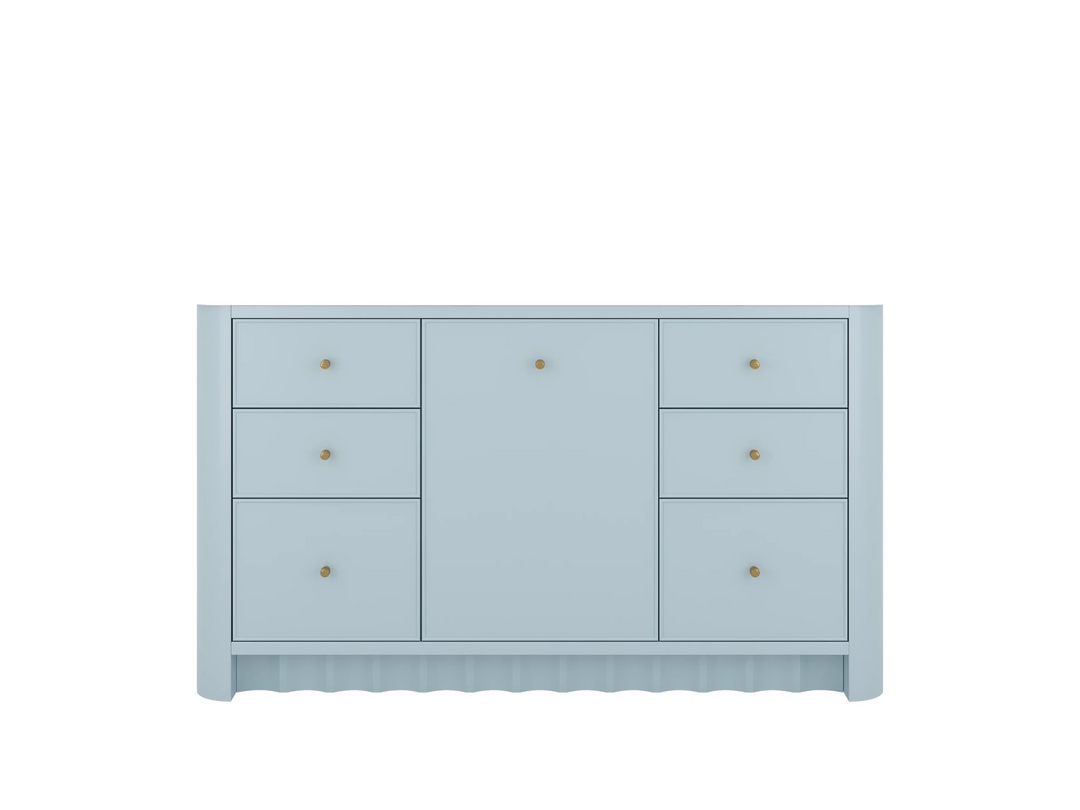 Orlando 60 in. W x 22 in. D Single Sink Bathroom Vanity | 
              
                Blue Heather
                
                  
             - ORL_BLU_CA_GL_60S - photo №17