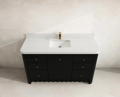 Orlando 60 in. W x 22 in. D Single Sink Bathroom Vanity - photo 8