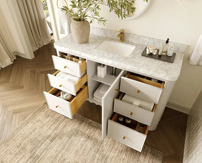Orlando 60 in. W x 22 in. D Single Sink Bathroom Vanity - Willow Bath and Vanity