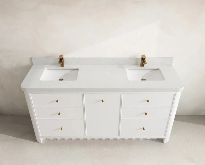 Orlando 72 in. W x 22 in. D Double Sink Bathroom Vanity - photo 9