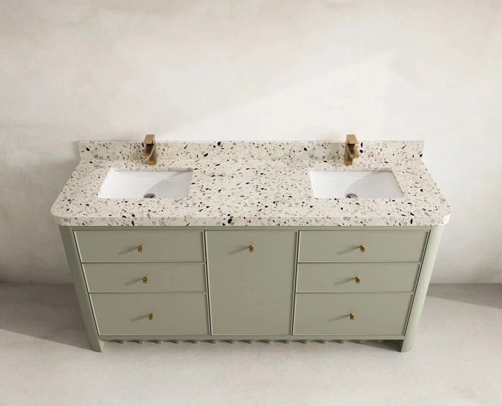Orlando 72 in. W x 22 in. D Double Sink Bathroom Vanity - photo 16