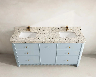 Orlando 72 in. W x 22 in. D Double Sink Bathroom Vanity - Willow Bath and Vanity