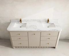 Orlando 72 in. W x 22 in. D Double Sink Bathroom Vanity - photo 9
