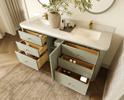 Orlando 72 in. W x 22 in. D Double Sink Bathroom Vanity - Willow Bath and Vanity