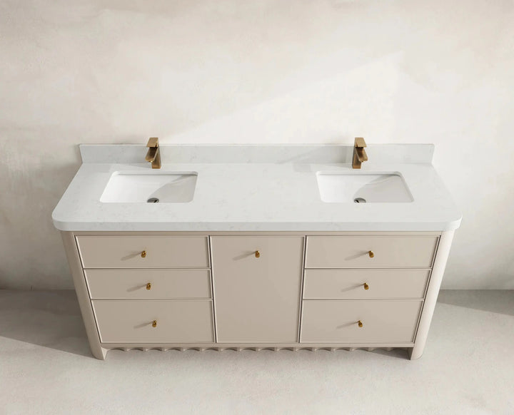 Orlando 72 in. W x 22 in. D Double Sink Bathroom Vanity - photo 16
