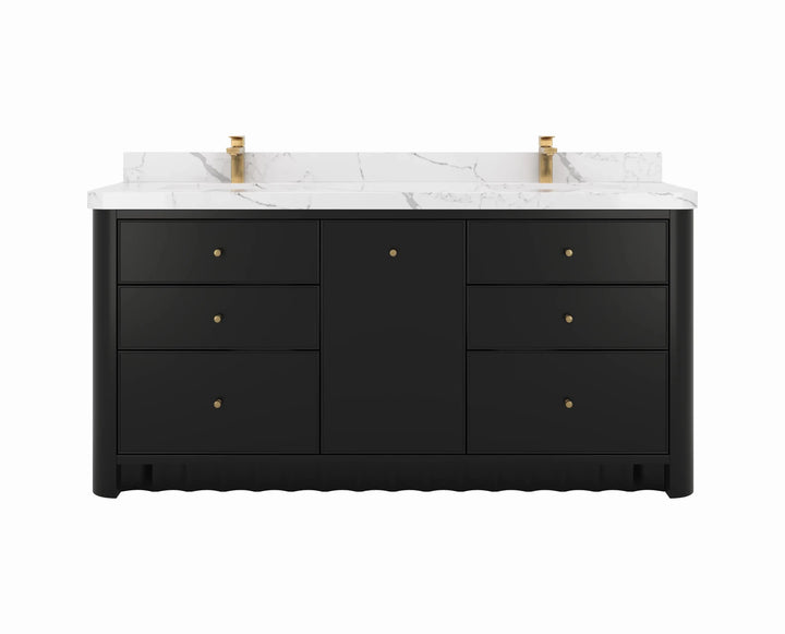 Orlando 72 in. W x 22 in. D Double Sink Bathroom Vanity - photo 1