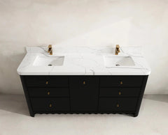 Orlando 72 in. W x 22 in. D Double Sink Bathroom Vanity - photo 10