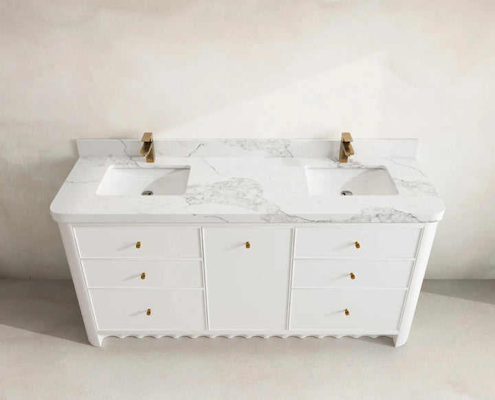 Orlando 72 in. W x 22 in. D Double Sink Bathroom Vanity - photo 12