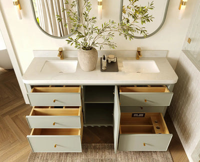 Orlando 72 in. W x 22 in. D Double Sink Bathroom Vanity - Willow Bath and Vanity