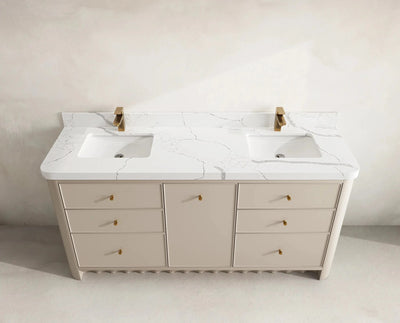 Orlando 72 in. W x 22 in. D Double Sink Bathroom Vanity - Willow Bath and Vanity