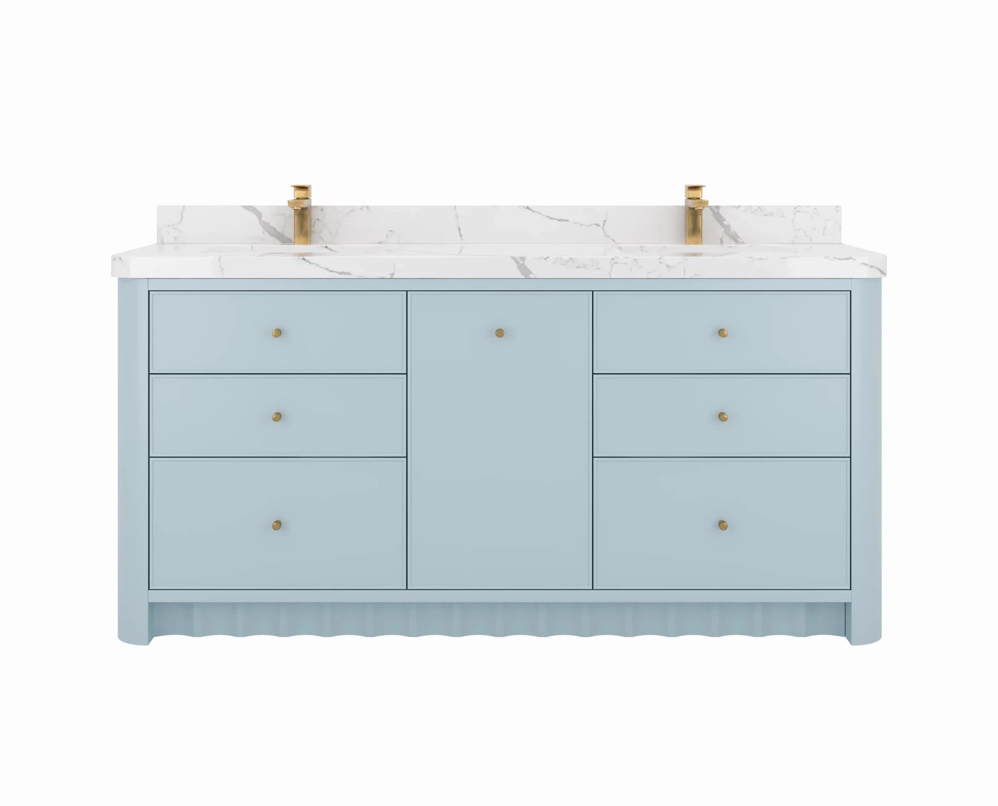 Orlando 72 in. W x 22 in. D Double Sink Bathroom Vanity - Willow Bath and Vanity