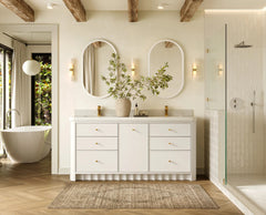 Orlando 72 in. W x 22 in. D Double Sink Bathroom Vanity - photo 5