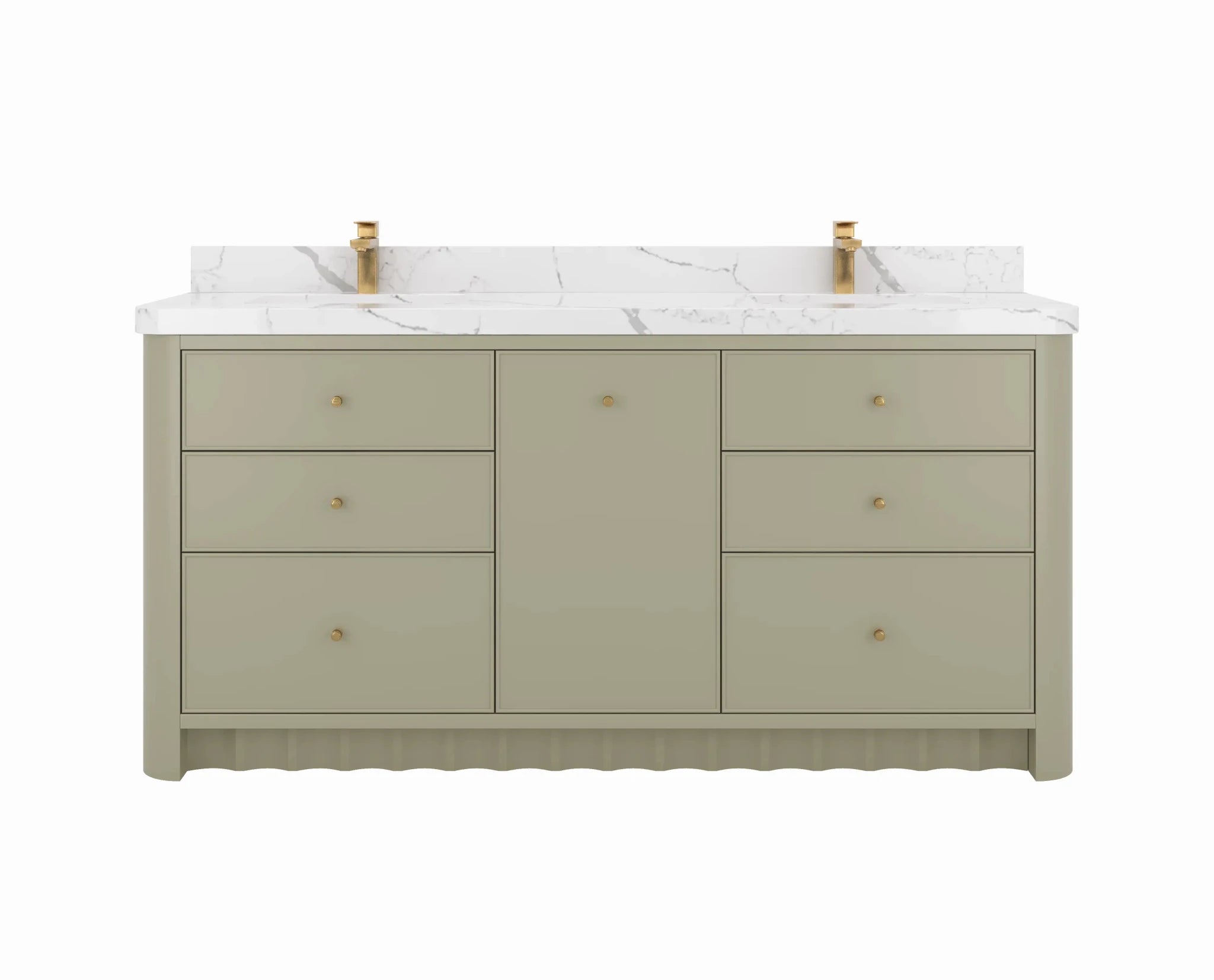 Orlando 72 in. W x 22 in. D Double Sink Bathroom Vanity - Willow Bath and Vanity