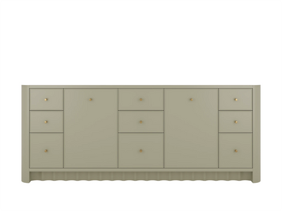 Orlando 84 in. W x 22 in. D Double Sink Bathroom Vanity - Willow Bath and Vanity