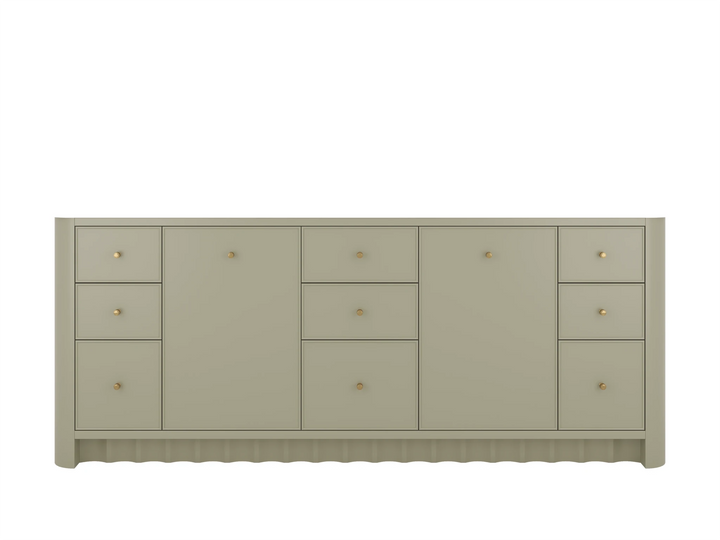 Orlando 84 in. W x 22 in. D Double Sink Bathroom Vanity - photo 17